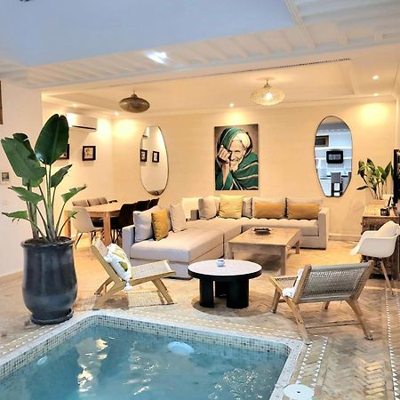 Riad Melilo Avec Piscine Chauffee 마라케시 외부 사진