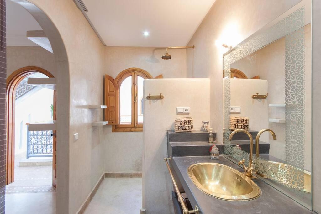 Riad Melilo Avec Piscine Chauffee 마라케시 외부 사진