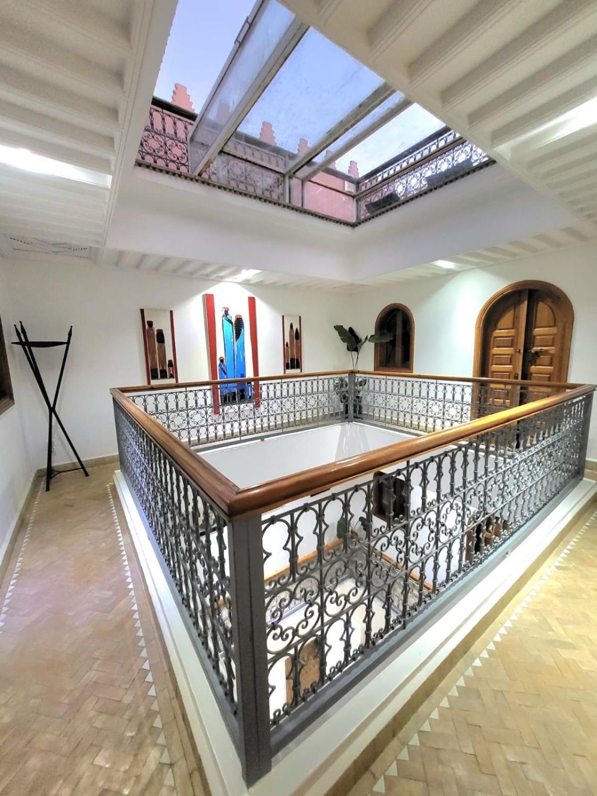 Riad Melilo Avec Piscine Chauffee 마라케시 외부 사진