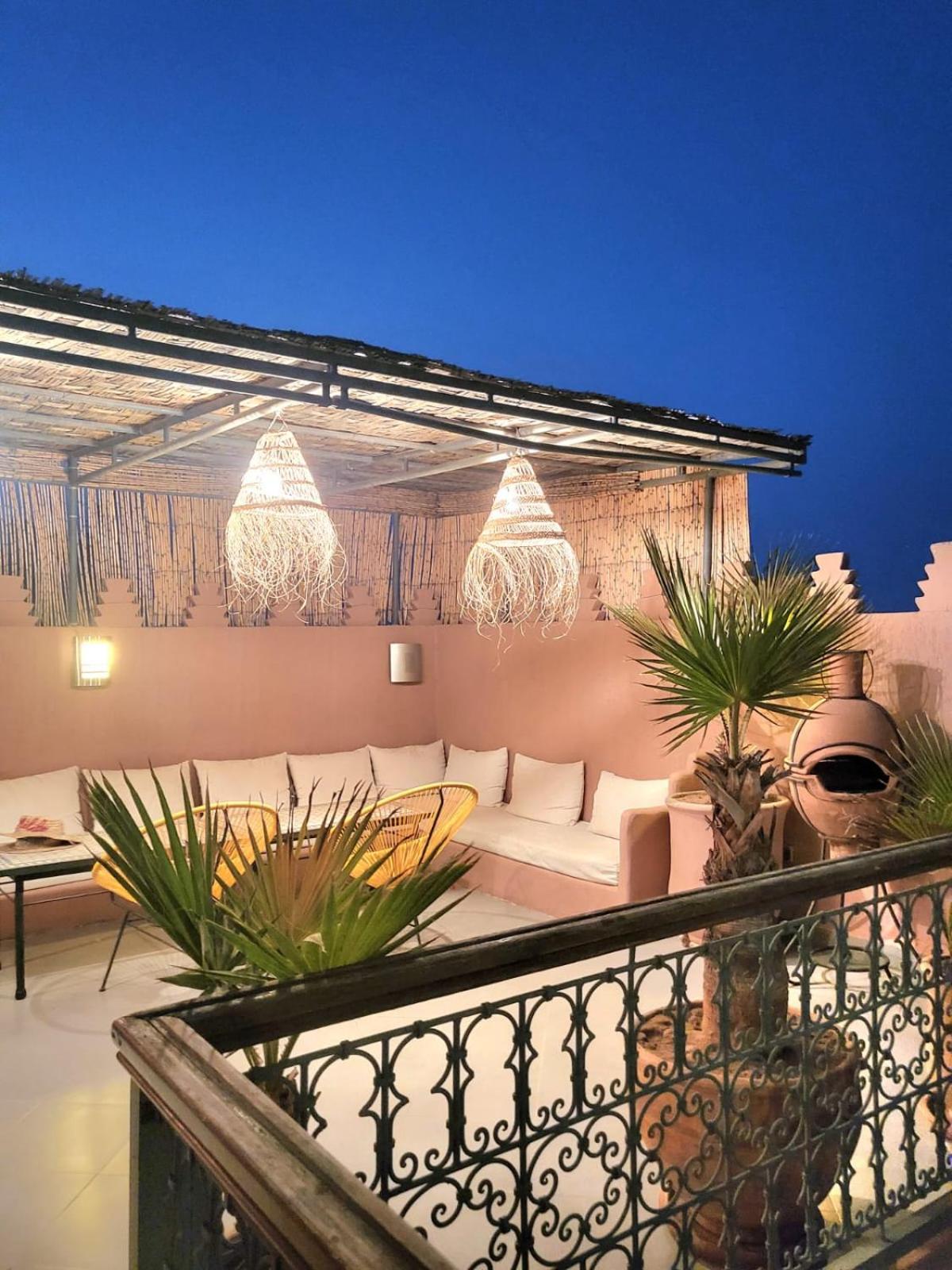 Riad Melilo Avec Piscine Chauffee 마라케시 외부 사진